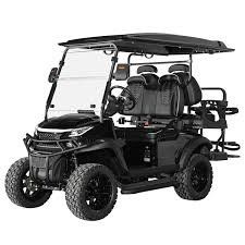 2026 STAR EV Capella 2+2 LSV Lifted PTV – Jet Black | Street Legal | 4-Passenger Electric Cart
