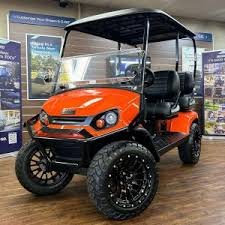 2025 E-Z-GO Valor EX1 Sport Gas PTV – Solar Flare | High-Function, Low-Price | EX1 EFI Engine