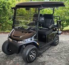 2025 E-Z-GO Freedom RXV ELiTE Lithium | Black Finish | Zero-Maintenance Electric Sale! - Golf Carts Nation | Street-Legal LSV & Custom Carts