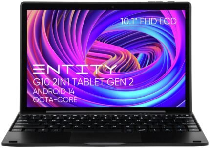 Entity Tab G10 Gen 2 10.1in 32GB Wi-Fi 2 in 1 Tablet - Black