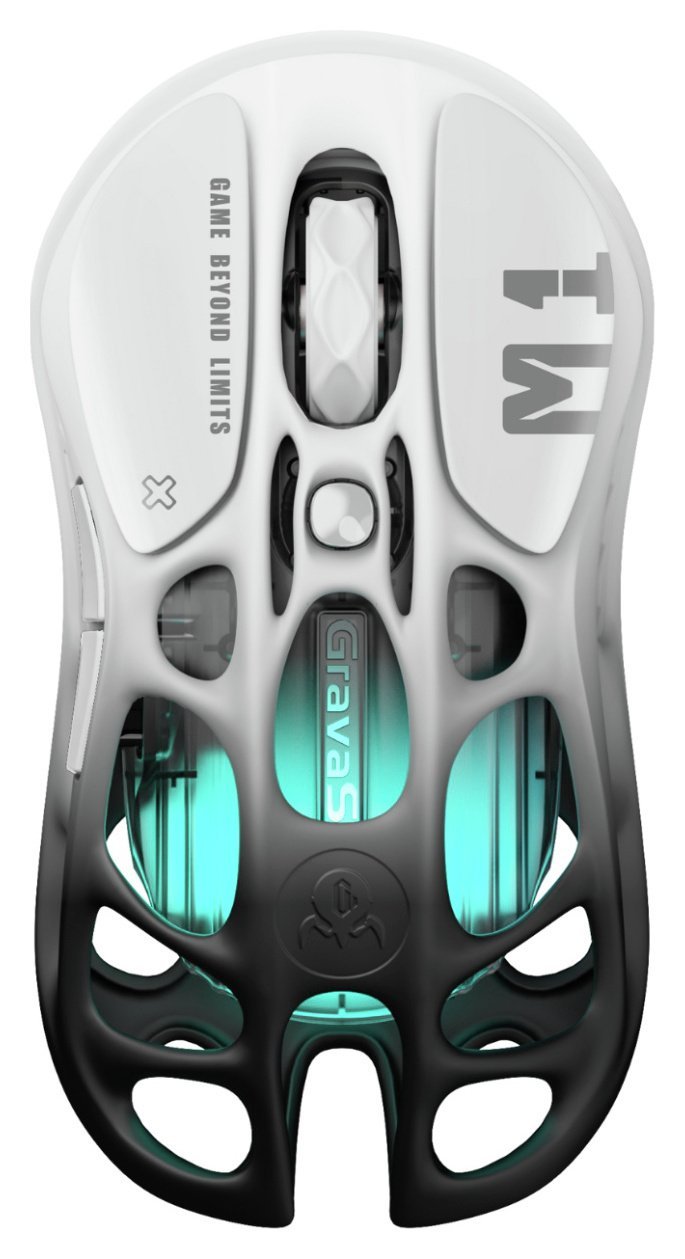 GravaStar Mercury M1 Pro Wireless Gaming Mouse - Black