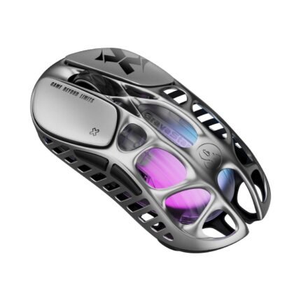 GravaStar Mercury X Interstellar Wireless Mouse - Silver