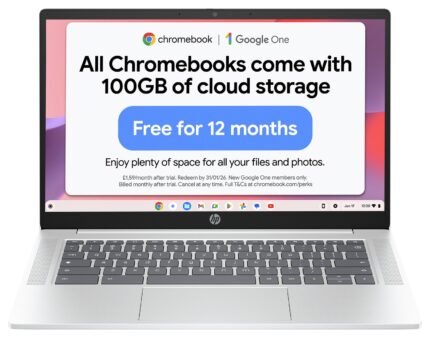 HP 14a-nf0003na 14in Intel 8GB 128GB Chromebook