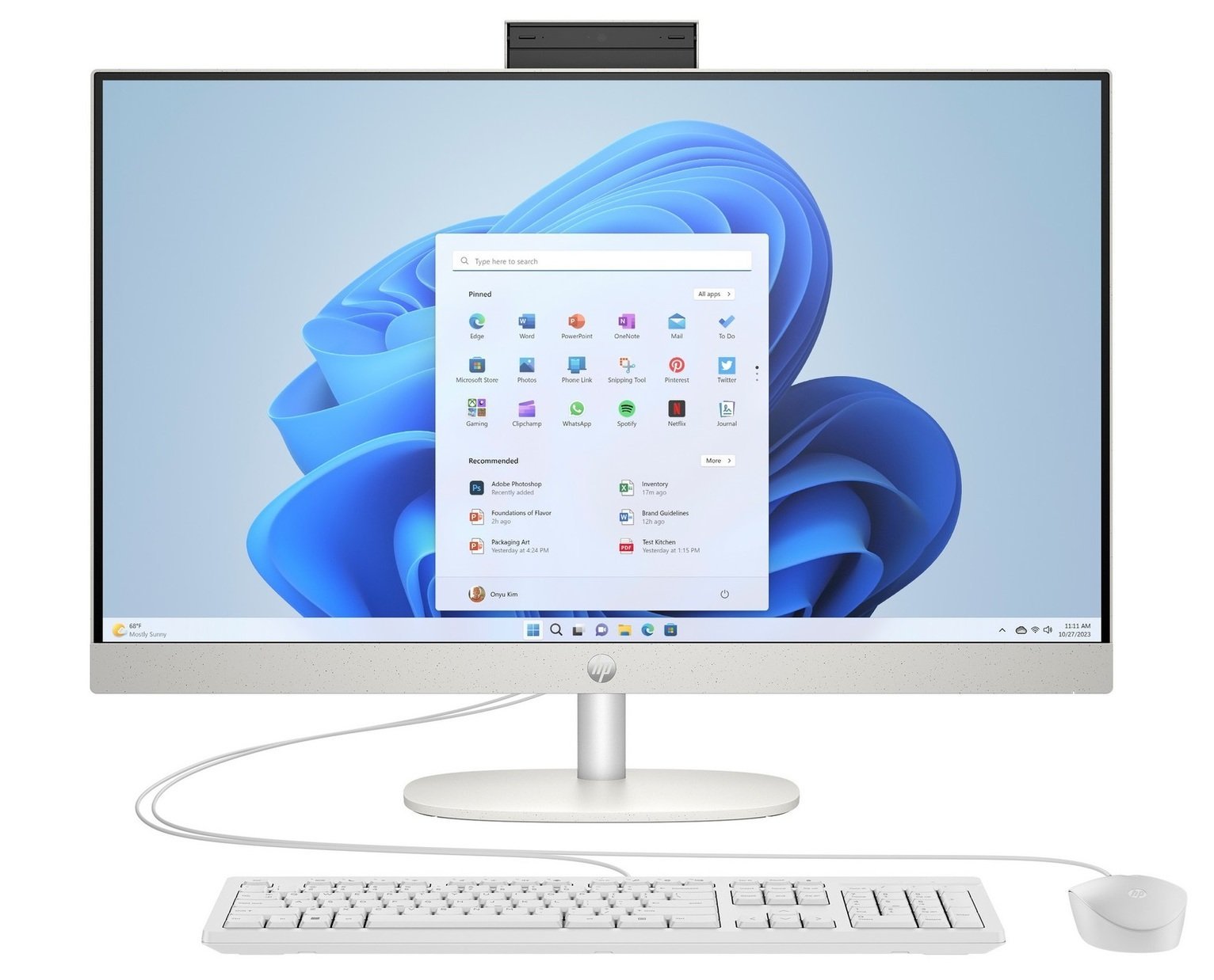 HP 27-cr0045na 27 Inch i5 8GB 512GB All-in-One PC