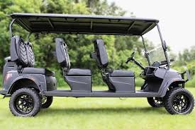 2026 STAR EV J-Model 4+2 LSV – Charcoal Moss | Lifted 6-Passenger Lithium | Street Legal | Apple CarPlay