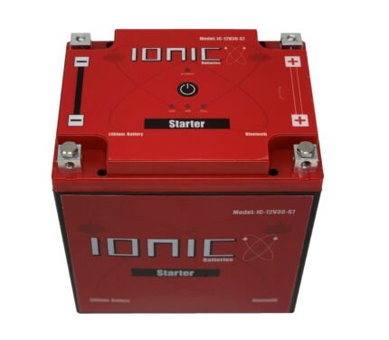 Ionic Lithium 12V S7 | 1220 CA | LiFePO4 Starter Battery + Bluetooth