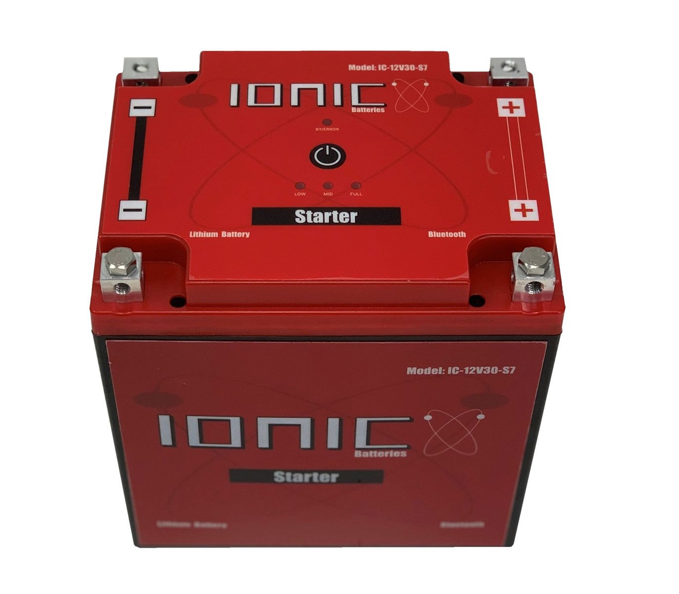 Ionic Lithium 12V S7 | 1220 CA | LiFePO4 Starter Battery + Bluetooth