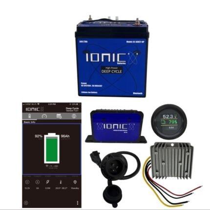 Ionic Lithium 36V 27Ah GC2 LiFePO4 Golf Cart Single Bundle