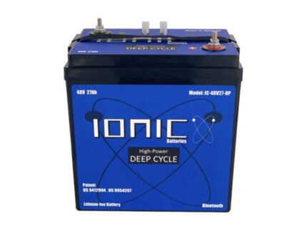 Ionic Lithium 48V 27Ah | GC2 Golf Cart LiFePO4 Deep Cycle Battery + Bluetooth