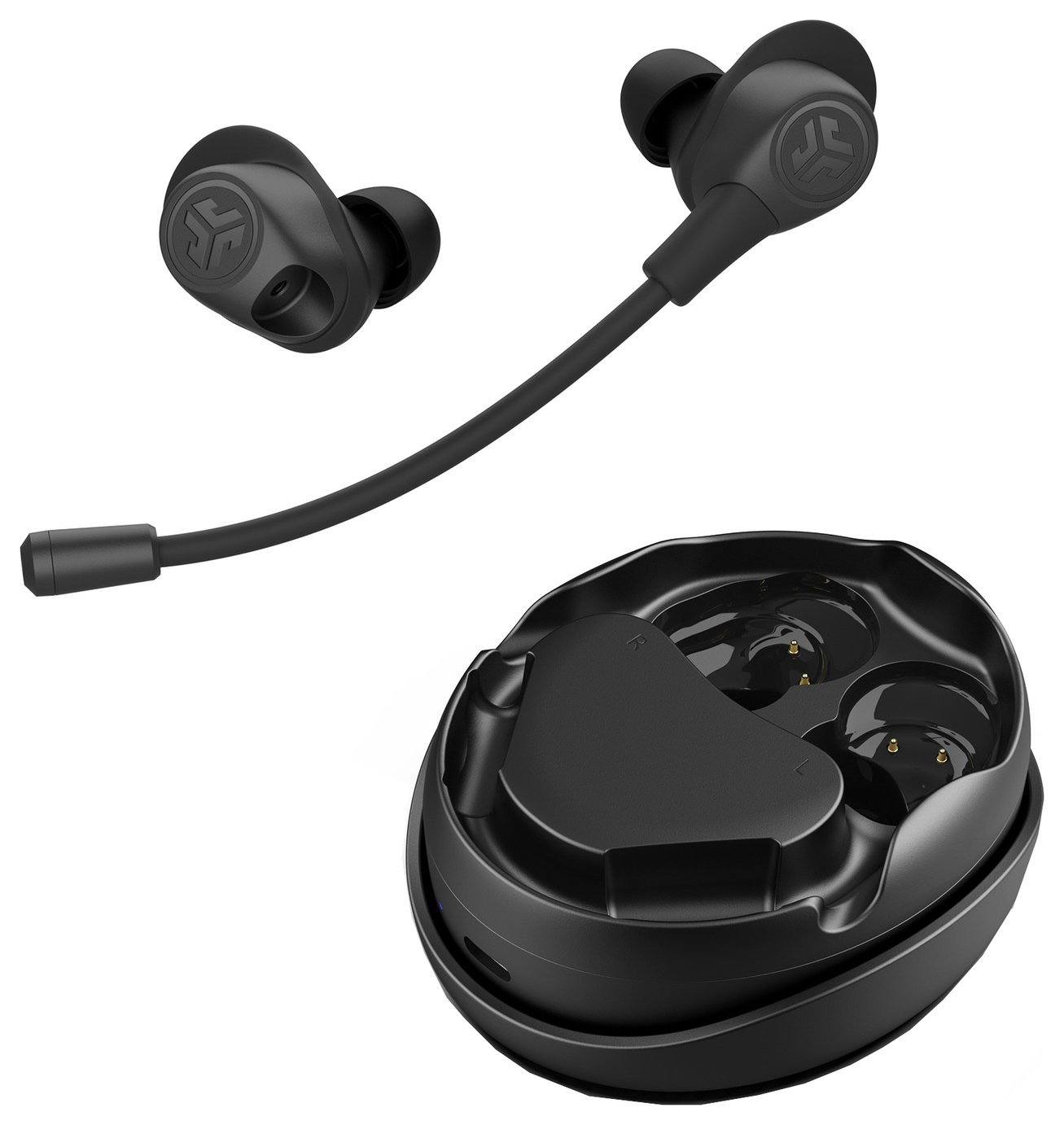 JLab Jbud Work True Wireless Earbuds - Black
