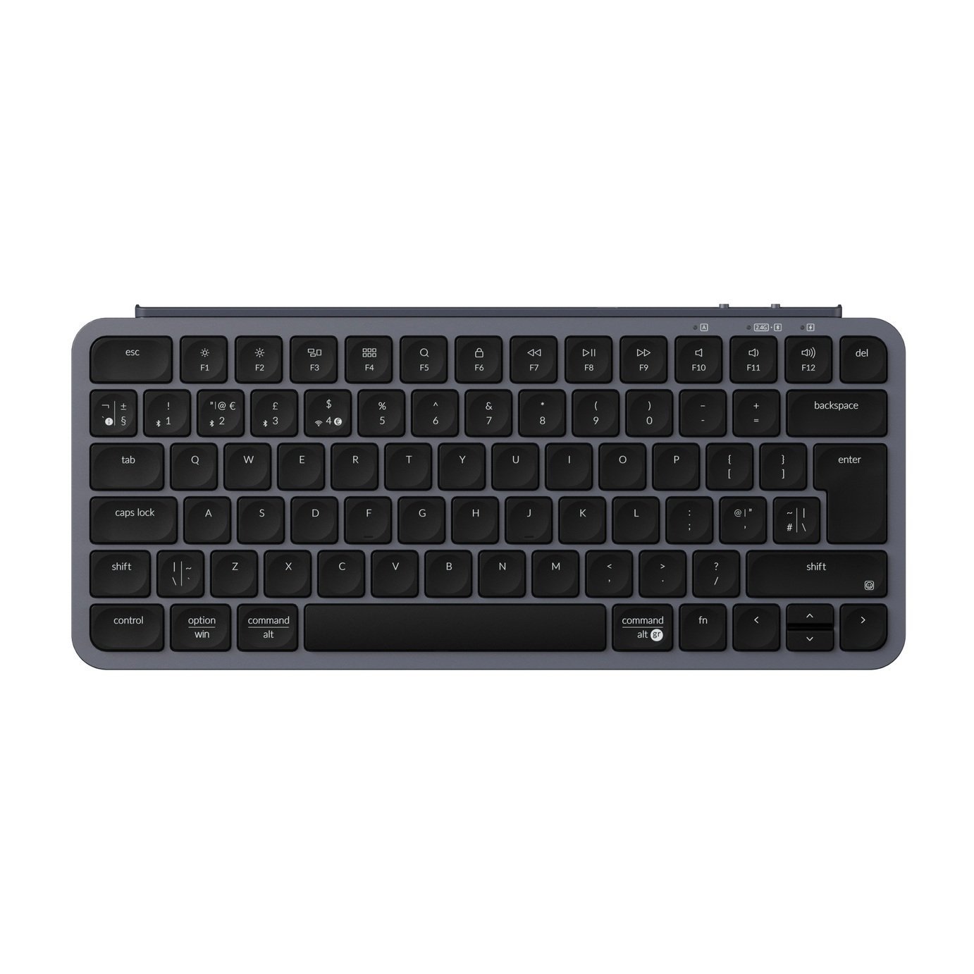 Keychron B1 Pro Ultra-Slim Wireless Keyboard - Grey