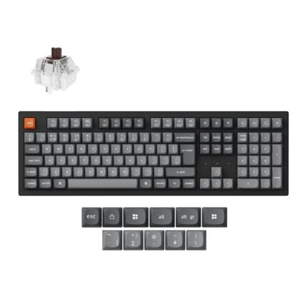 Keychron K10 Max QMK Wireless Mechanical Keyboard - Black
