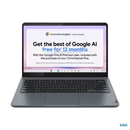Lenovo Chrome Slim 3 14in i3 8GB 256GB Chromebook Plus- Grey