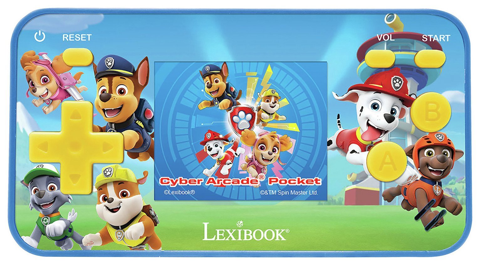 Lexibook 1.8" Cyber Arcade Handheld Console - PAW Patrol