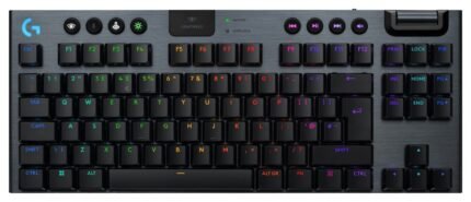 Logitech G915 X Lightspeed TKL Wireless Keyboard - Black