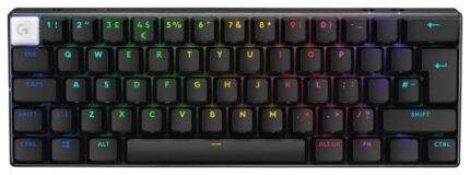 Logitech Pro X 60 Lightspeed Wireless Keyboard - Black