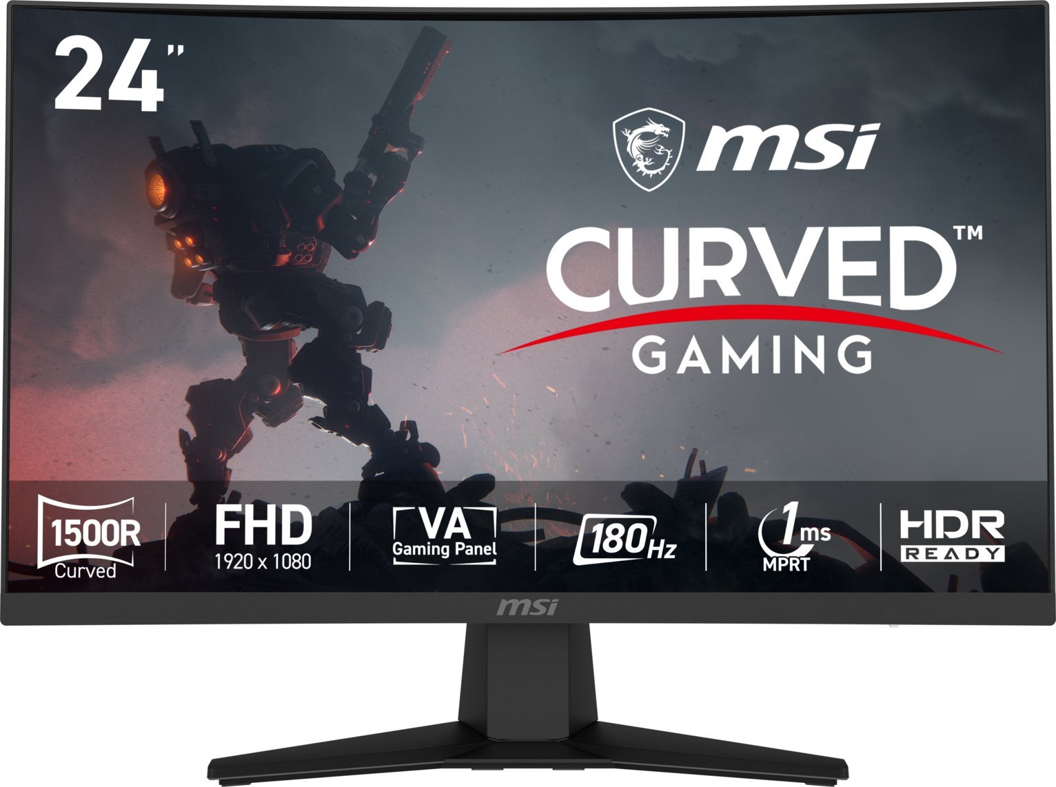 MSI MAG 244C 24 Inch 180Hz FHD Curved Gaming Monitor