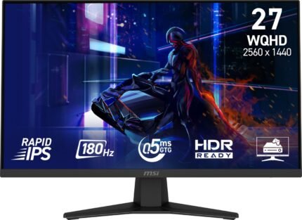 MSI MAG 274QF 27 Inch 180Hz WQHD Gaming Monitor