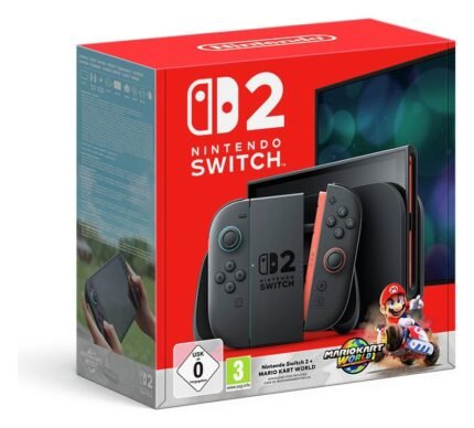 Nintendo Switch 2 and Mario Kart World Console Bundle