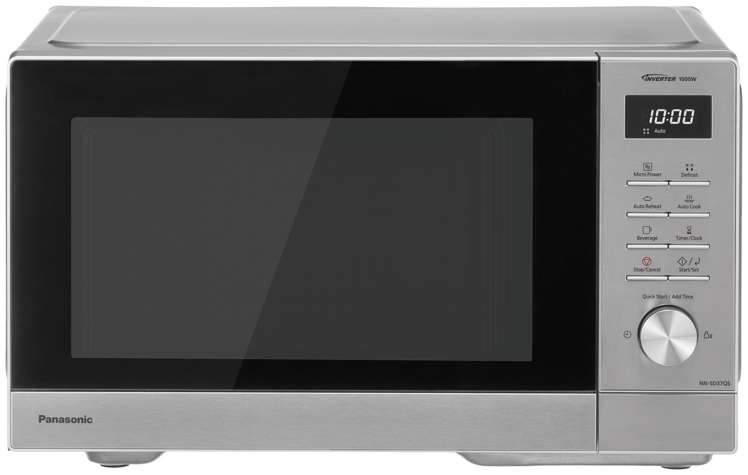 Panasonic 1000W Standard Microwave NN-SD37QSBPQ - Grey
