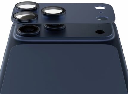 PanzerGlass FENDER iPhone 17 Pro Max Camera Protector - Blue