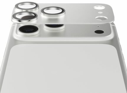 PanzerGlass FENDER iPhone 17 Pro Max Camera Protector Silver