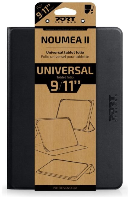 Port Designs Noumea 9-11 Inch Universal Tablet Case - Black