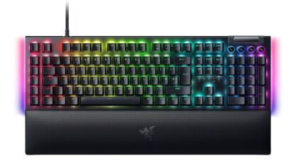Razer BlackWidow V4 Wired Mechanical Keyboard - Black