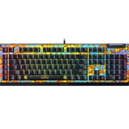 Razer BlackWidow V4 X Pokémon Kanto Wired Gaming Keyboard