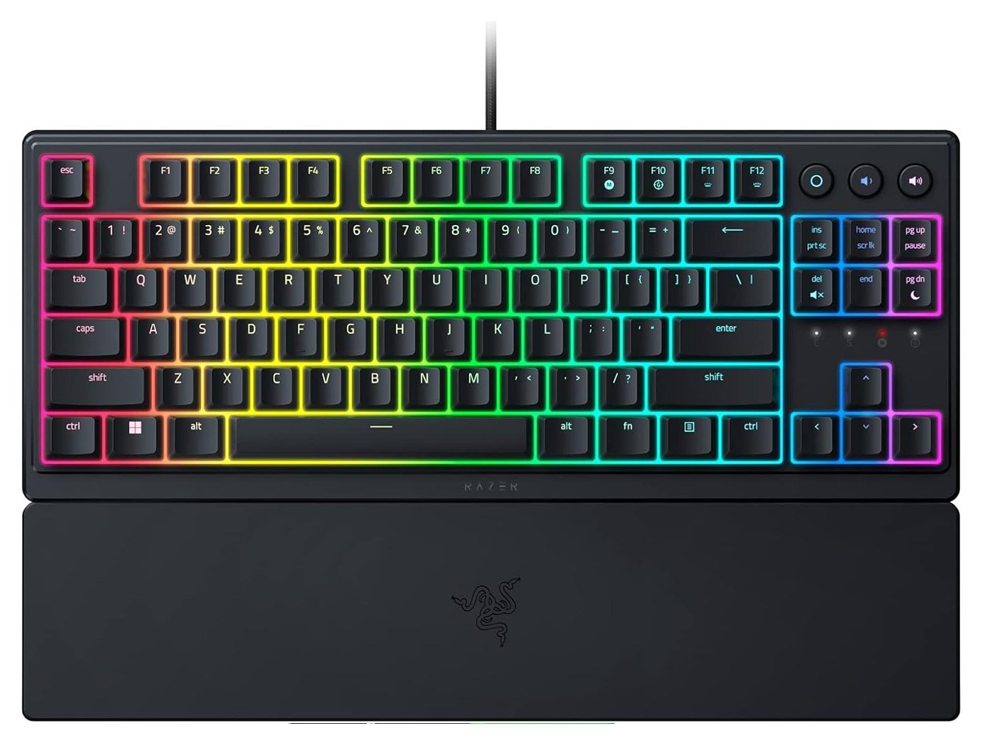 Razer Ornata V3 Tenkeyless Wired Gaming Keyboard - Black