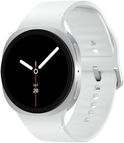Samsung Galaxy Watch8 44mm Smart Watch - White/Silver