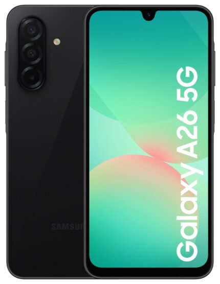 SIM Free Samsung Galaxy A26 5G 256GB AI Mobile Phone - Black