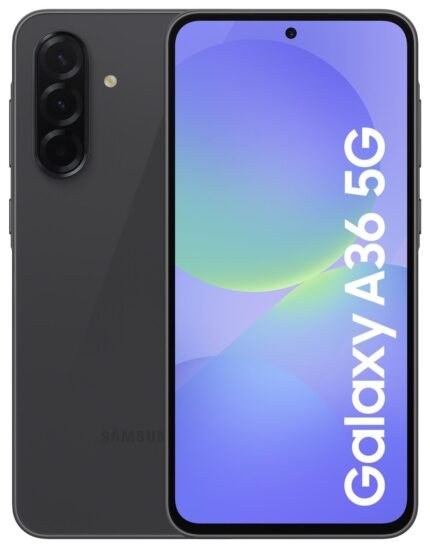 SIM Free Samsung Galaxy A36 5G 256GB AI Mobile Phone - Black