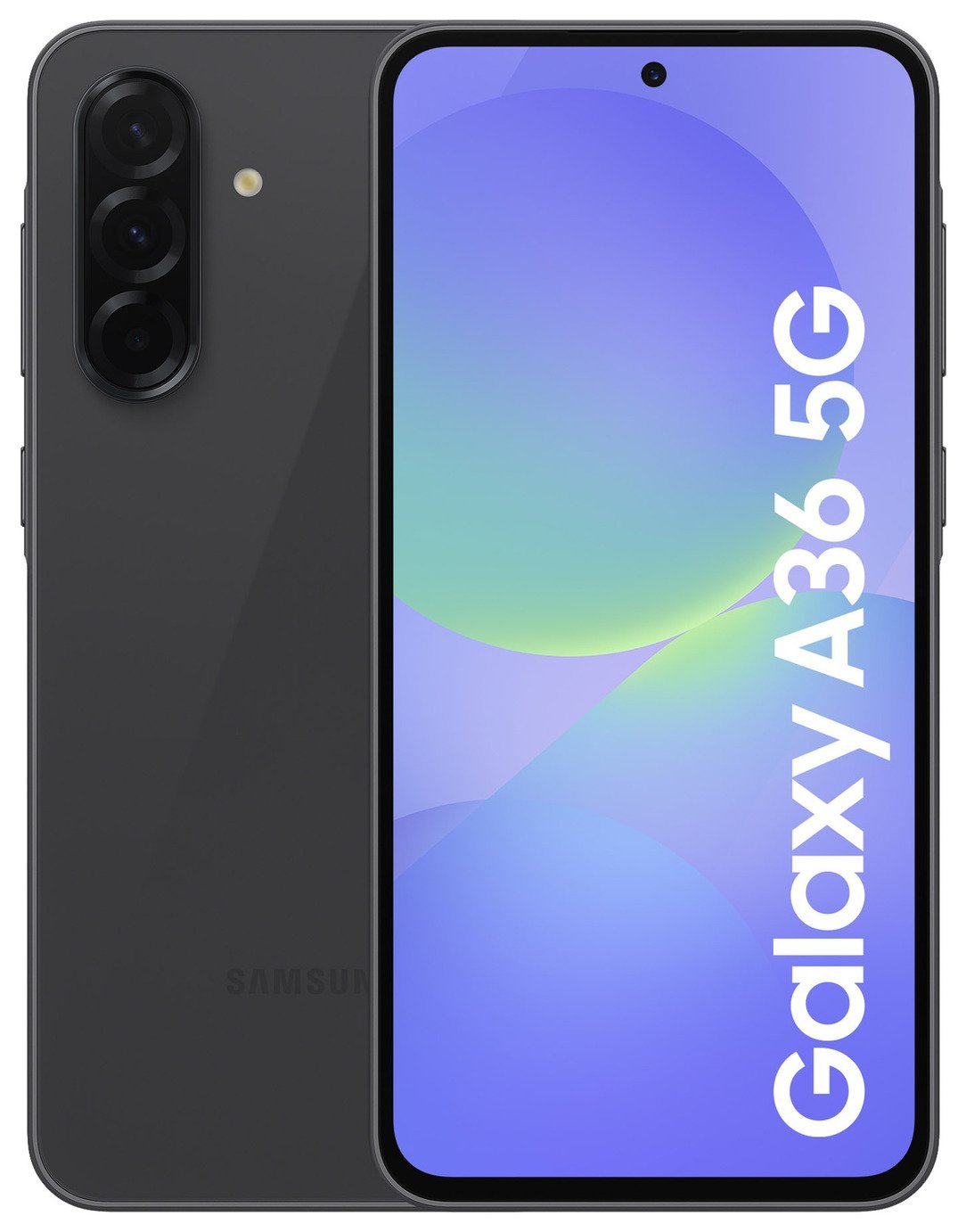 SIM Free Samsung Galaxy A36 5G 256GB AI Mobile Phone - Black