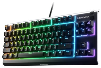 SteelSeries Apex 3 TKL Wired Gaming Keyboard - Black