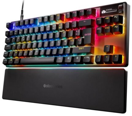 SteelSeries Apex Pro TKL Gen 3 Wired Gaming Keyboard - Black