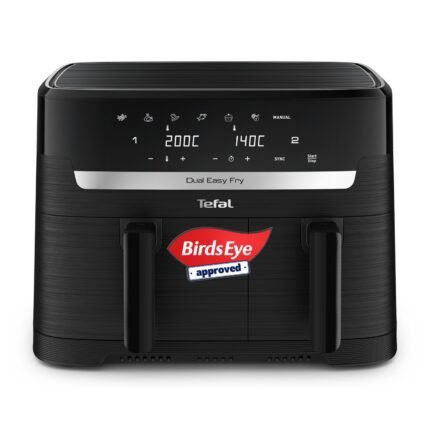 Tefal Easy Fry EY901N40 8.3L Dual Air Fryer - Black