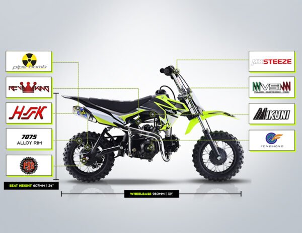 THUMPSTAR - TSK 70 CC Off-Road Kids Bike