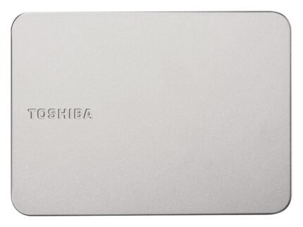 Toshiba Canvio Flex 1TB Portable Hard Drive - Warm Silver