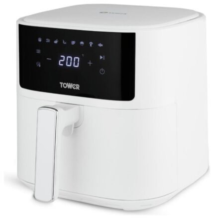 Tower T17169WHT 6L Digital Air Fryer - White