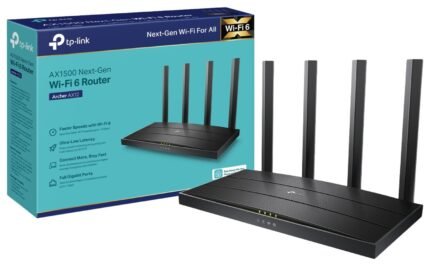 TP-Link Archer AX12 AX1500 Dual Band Gigabit Wi-Fi 6 Router