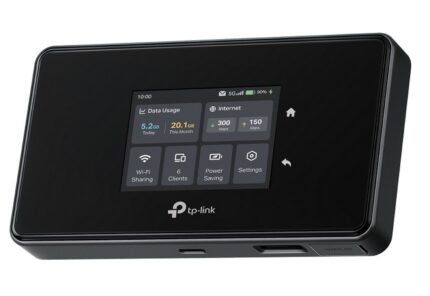 TP-Link M8550 5G AXE3600 Touchscreen Mobile Wi-Fi Hotspot