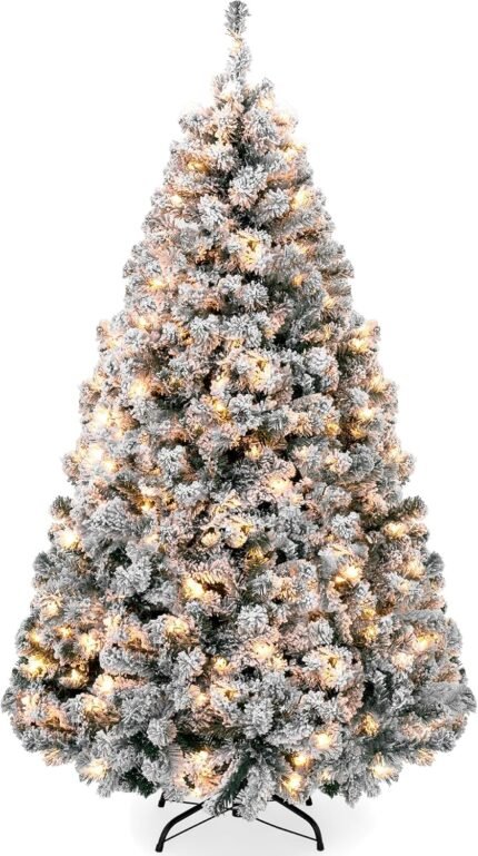 10 ft White Christmas Tree – White Artificial Christmas Tree for Modern Holiday Decor