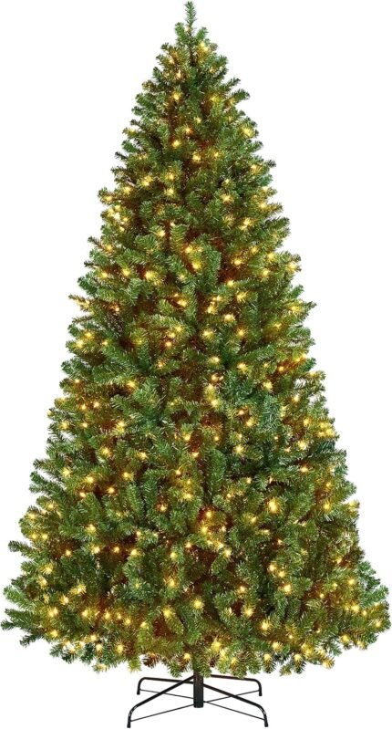9 ft Luxury Full Christmas Tree – Full-Bodied Luxury Artificial Xmas Tree